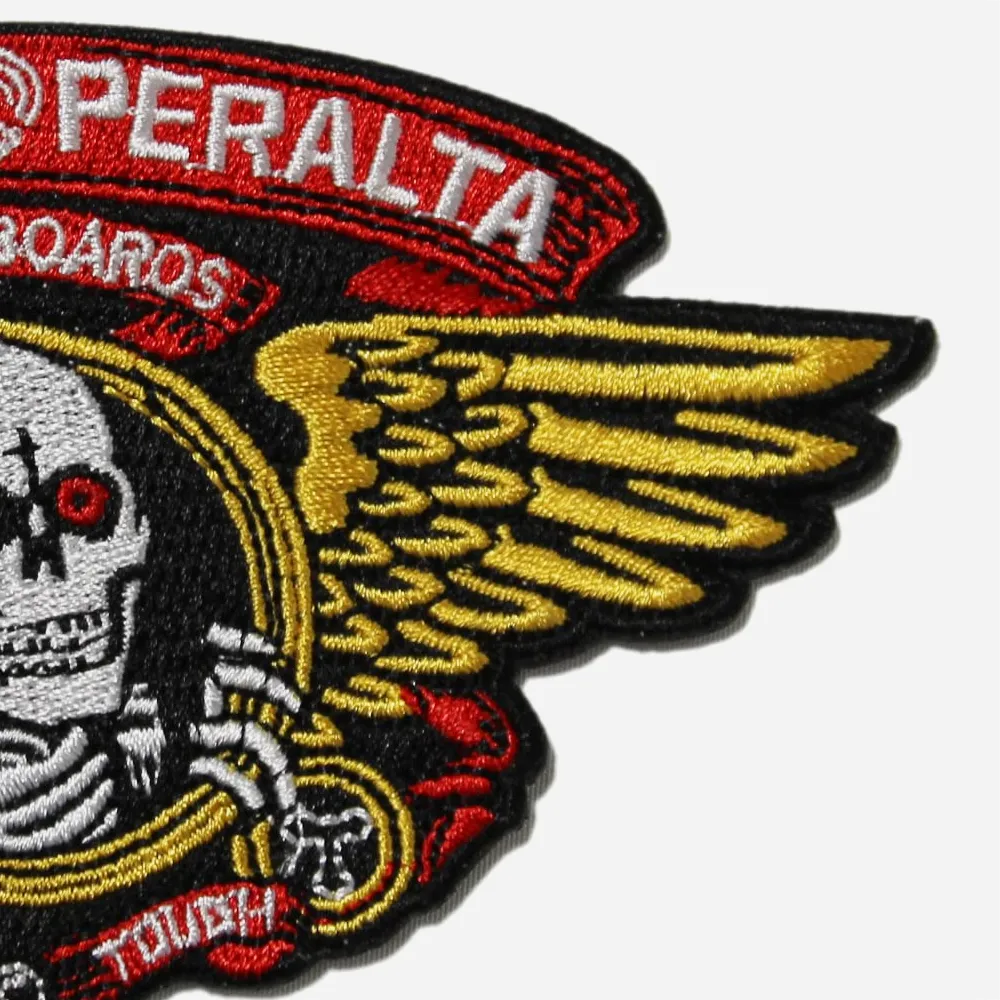 Powell Peralta Winged Ripper Patch - Embroidered Bones Brigade 1986 Patch