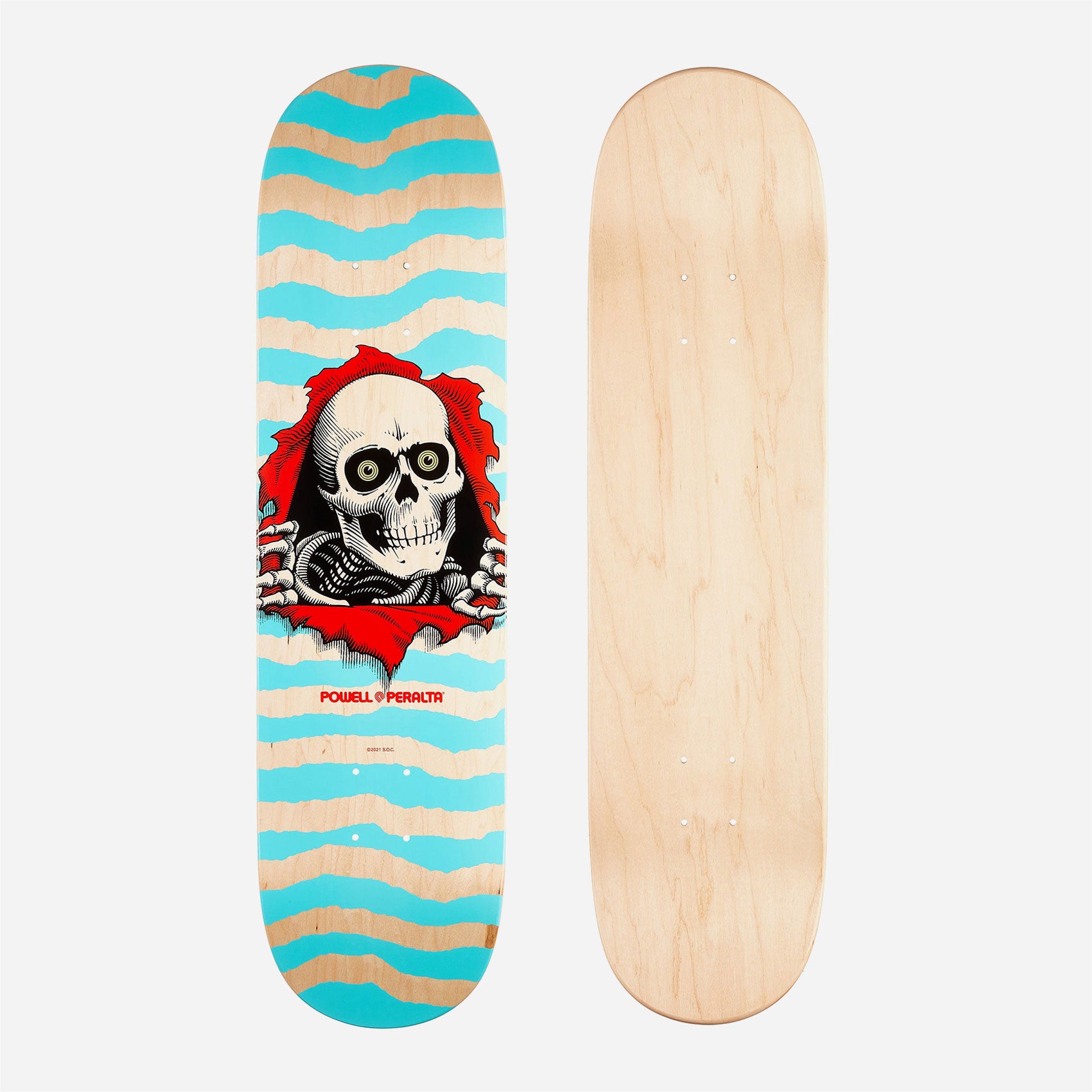 Powell Peralta - Ripper Deck - Natural / Turquoise