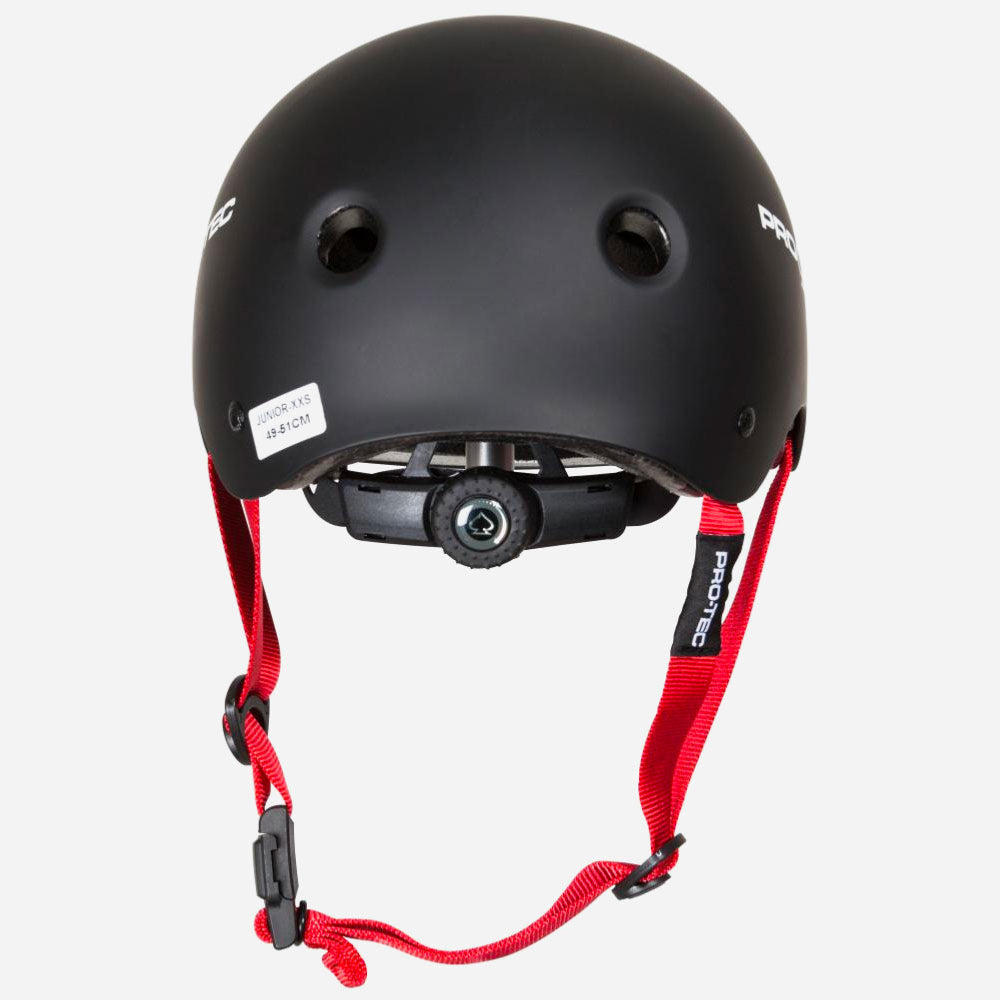 Pro-Tec - Casque de skateboard Junior - Noir Mat