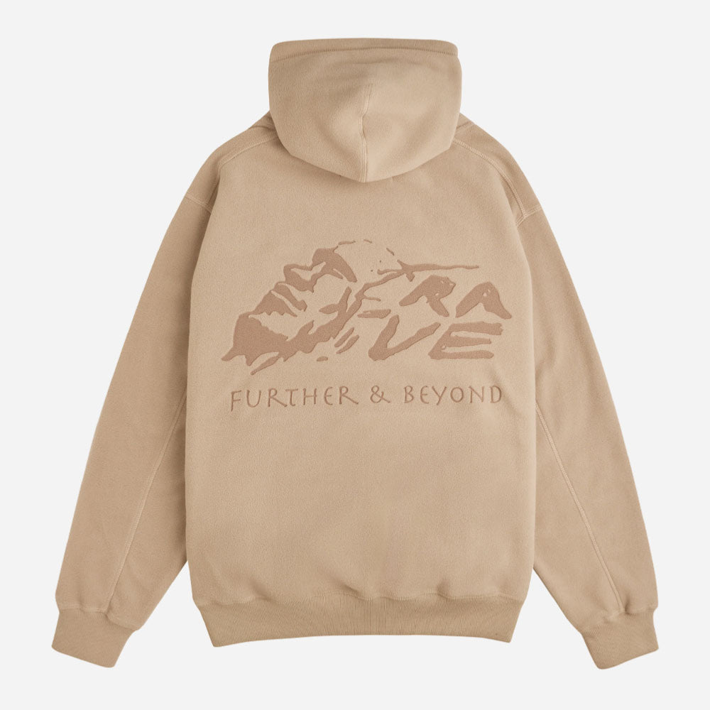 RAVE SKATEBOARDS - FB POLAR FLEECE HOODIE - Sand