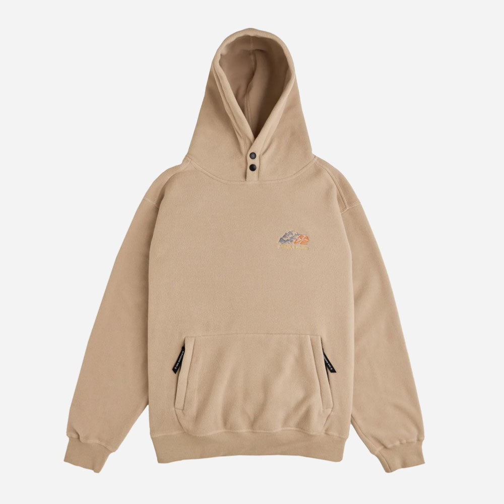 RAVE SKATEBOARDS - FB POLAR FLEECE HOODIE - Sand