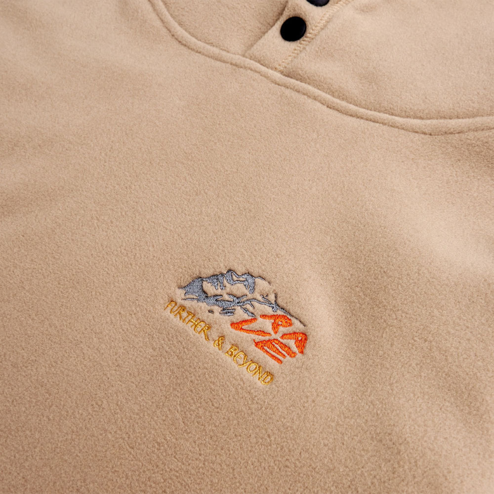Rave Skateboards - FB Polar Fleece Hoodie - Sand