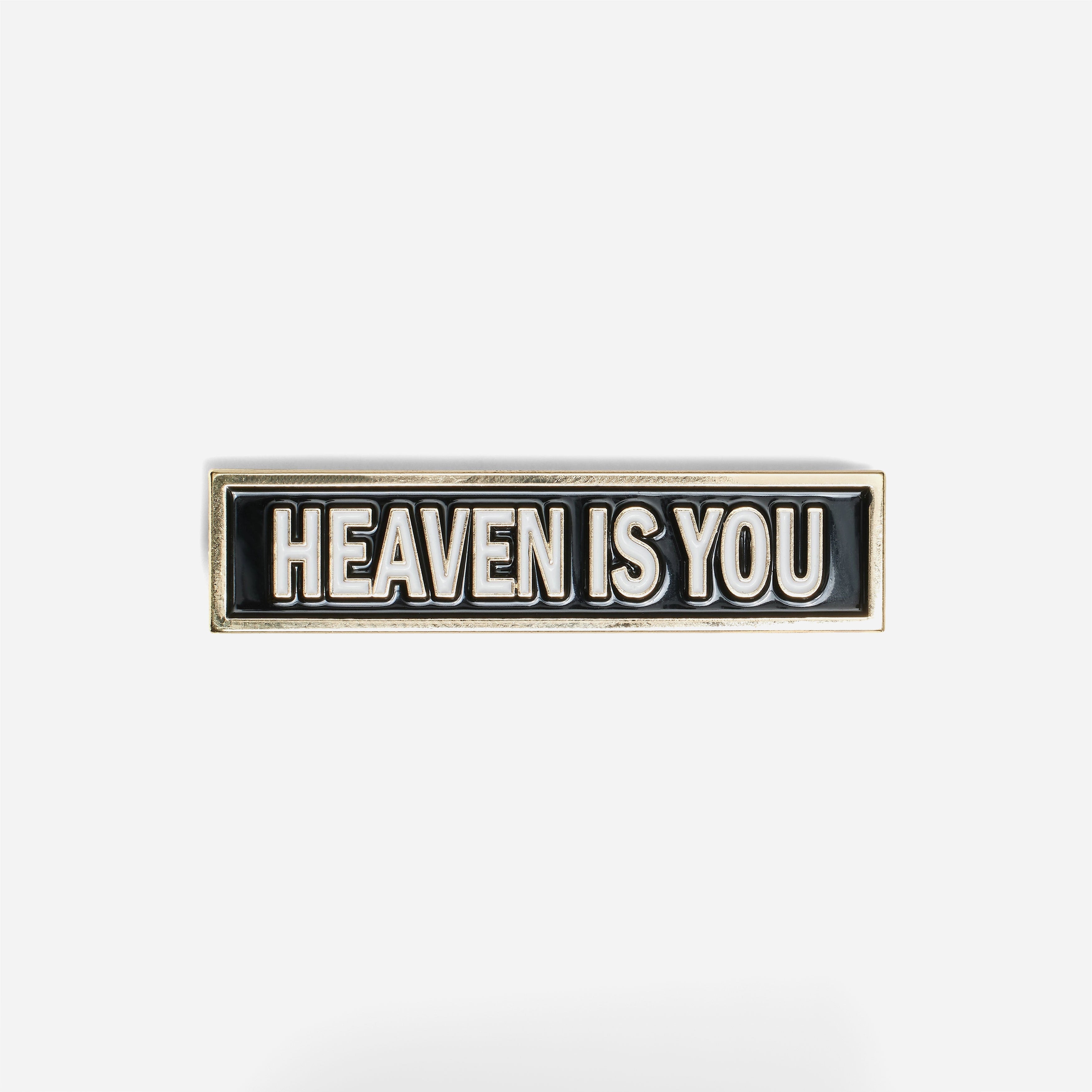 Rassvet - Heaven Is You Pin Metal - Black