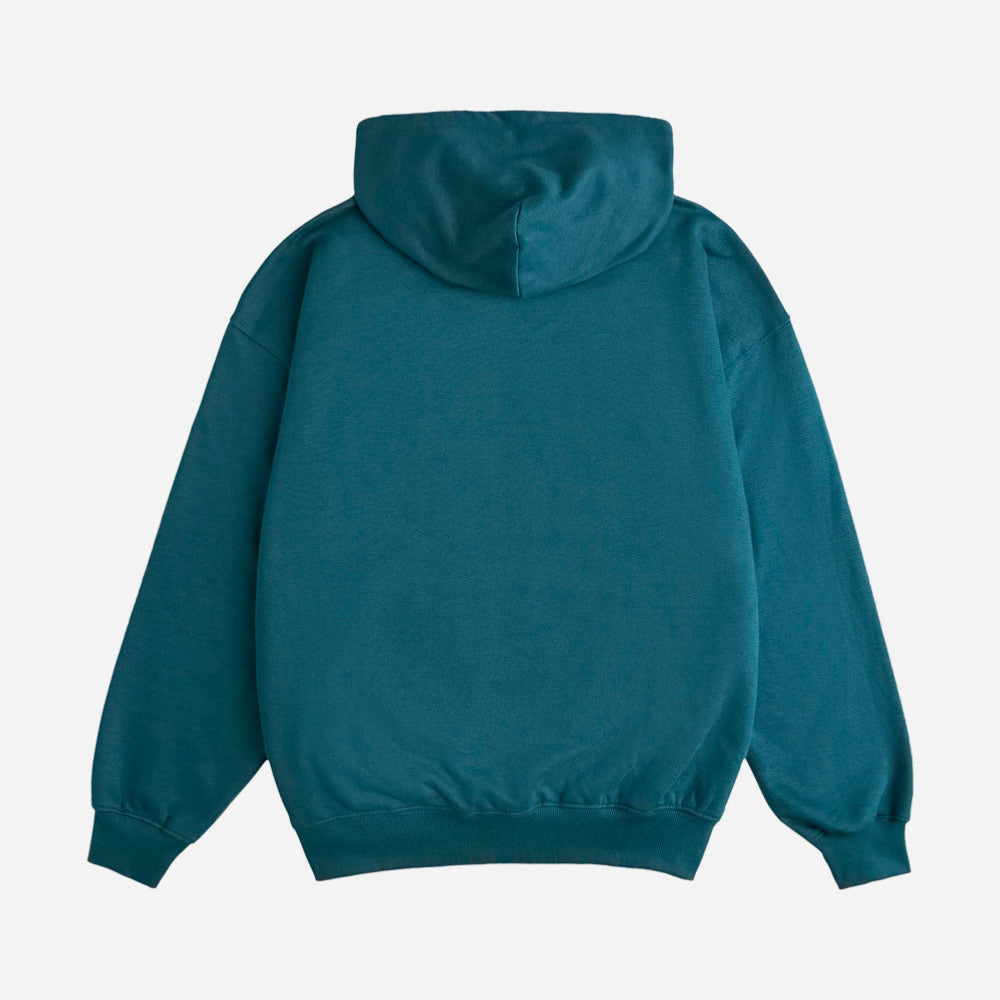 RAVE SKATEBOARDS - CORE LOGO HOODIE - Teal