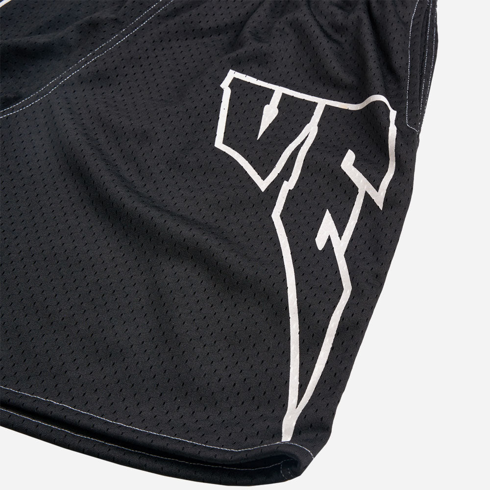 RAVE SKATEBOARDS - FACULTY MESH SHORT -  Black
