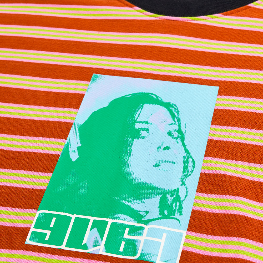 RAVE SKATEBOARDS - GIALLO STRIPED TEE - Multi