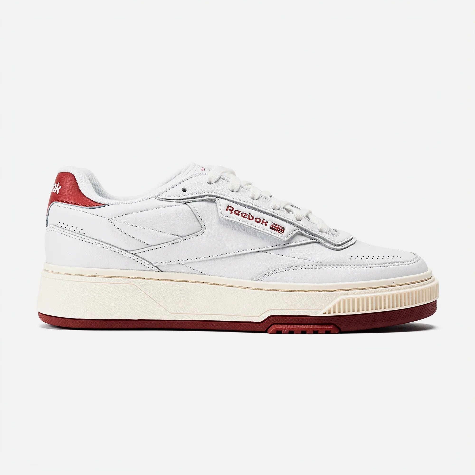 Chaussures Reebok Ltd - Club C Bulc White / Red