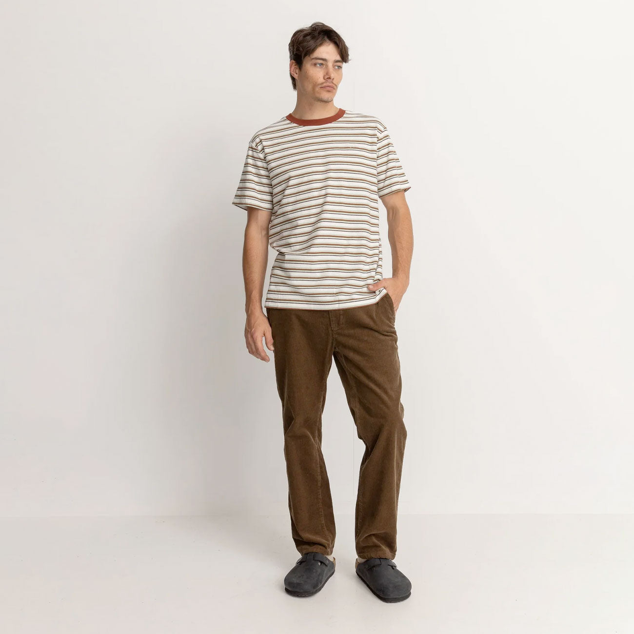 RHYTHM - CORD TROUSER - Bark