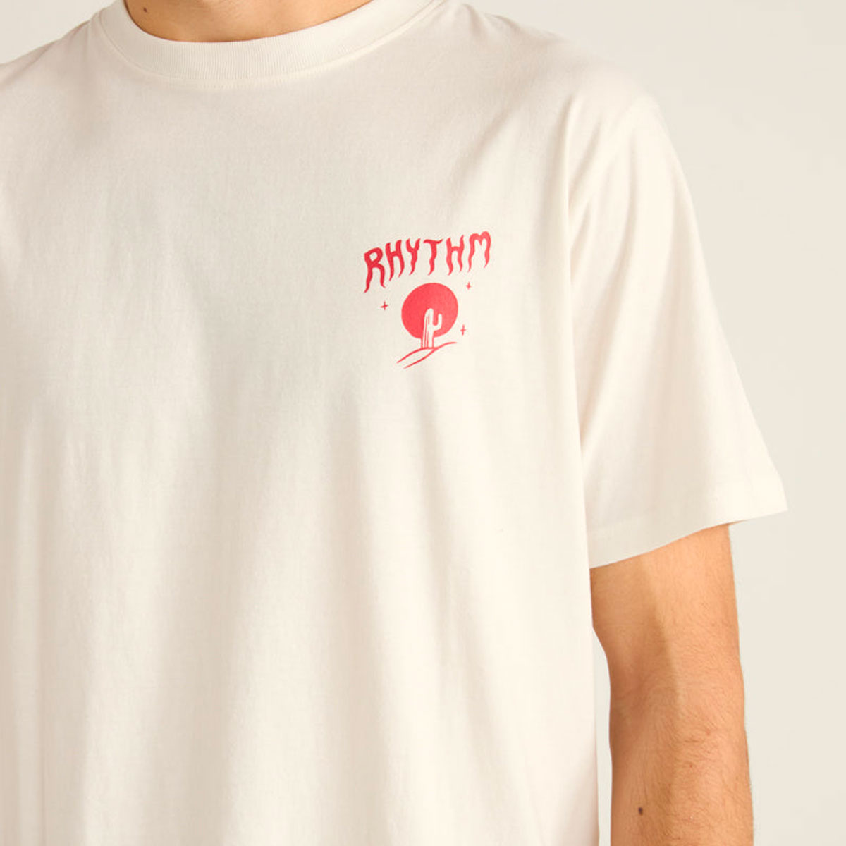 Rhythm - Desert Locals SS T-shirt - Vintage White
