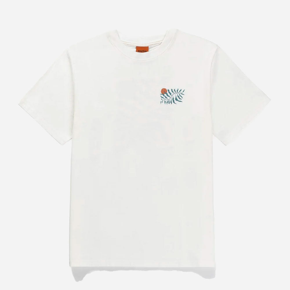 RHYTHM - FERN VINTAGE SS SHIRT - Vintage White