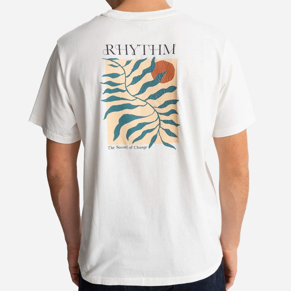 RHYTHM - FERN VINTAGE SS SHIRT - Vintage White