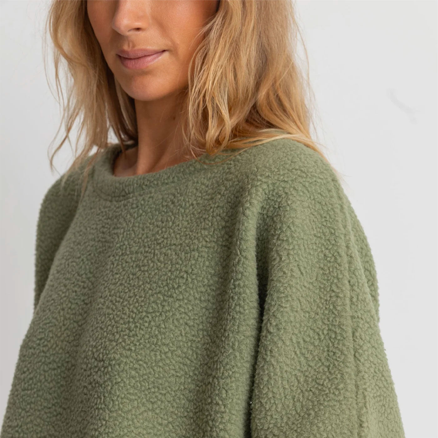 Rhythm - JYOTI REVERSE FLEECE - Sage