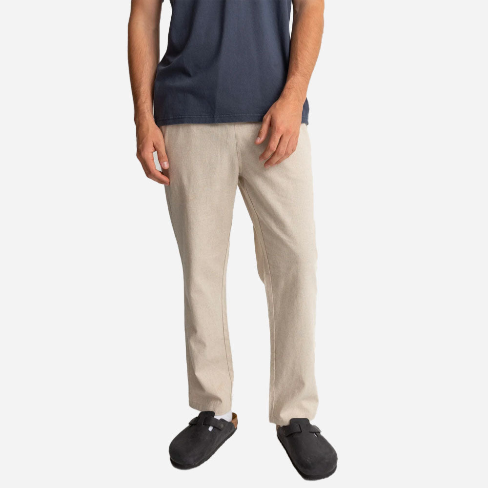 RHYTHM - LINEN JAM PANT - Bone