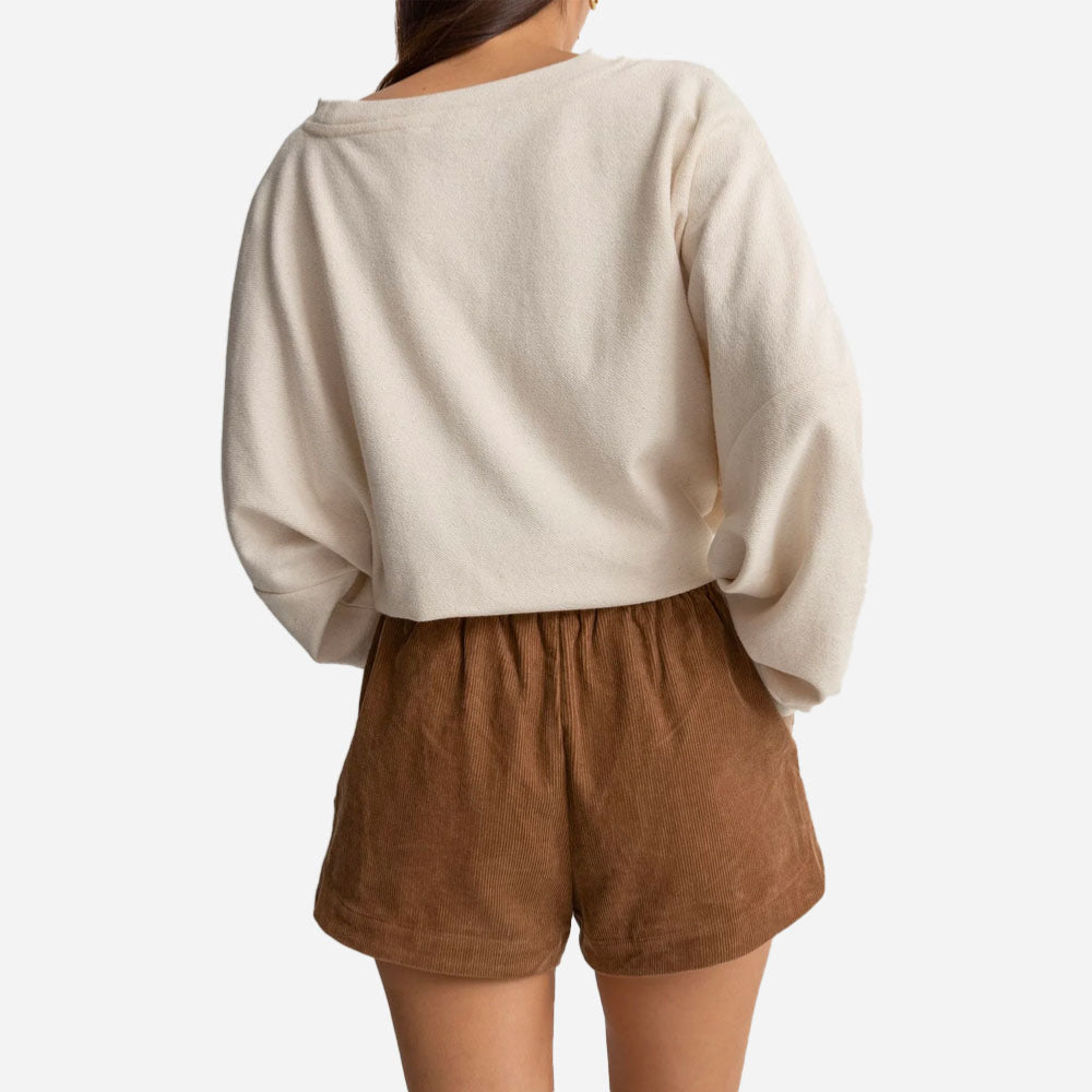 RHYTHM - MAZZY CORDUROY SHORT - Camel