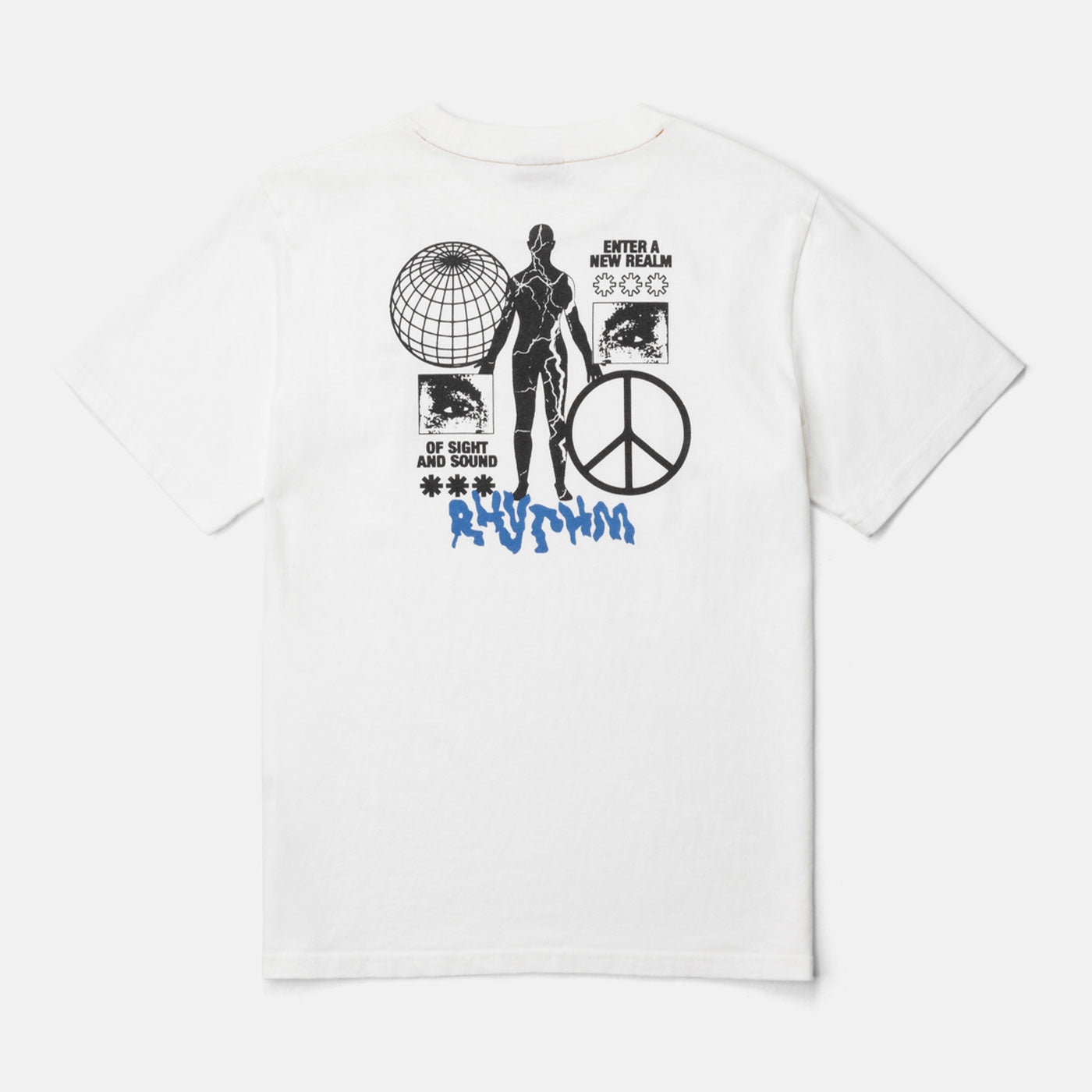 Rhythm - New Realm SS T-shirt - Vintage White