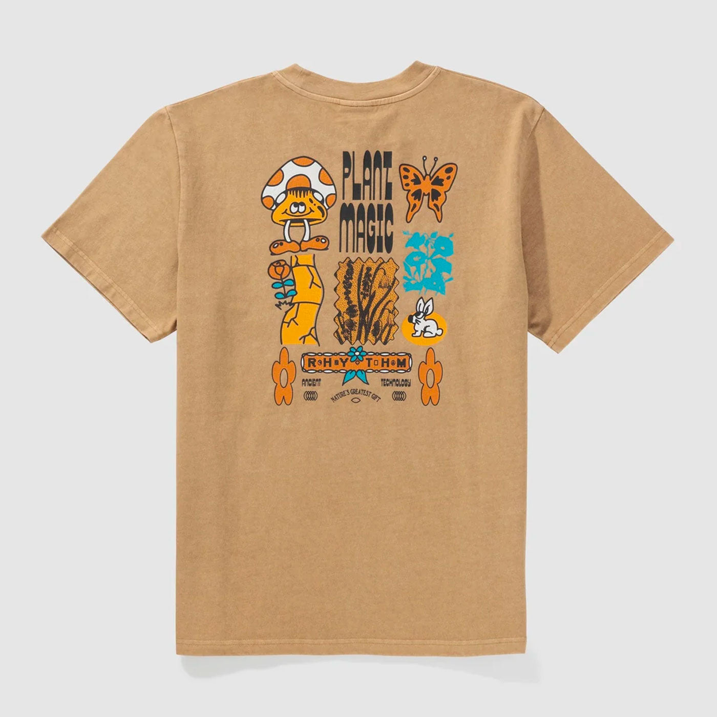Rhythm - PLANT MAGIC VINTAGE SS TSHIRT - Incense