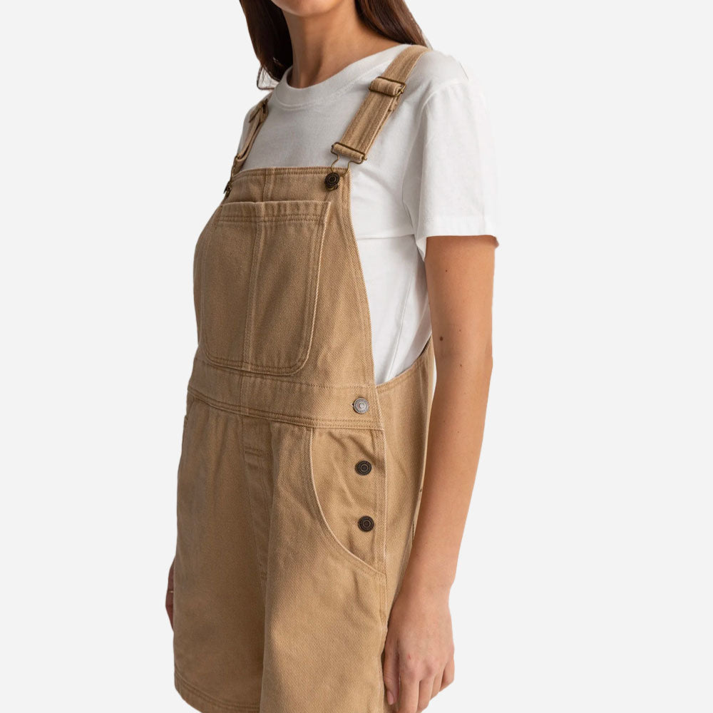 RHYTHM - TIDE SHORT OVERALL - Caramel