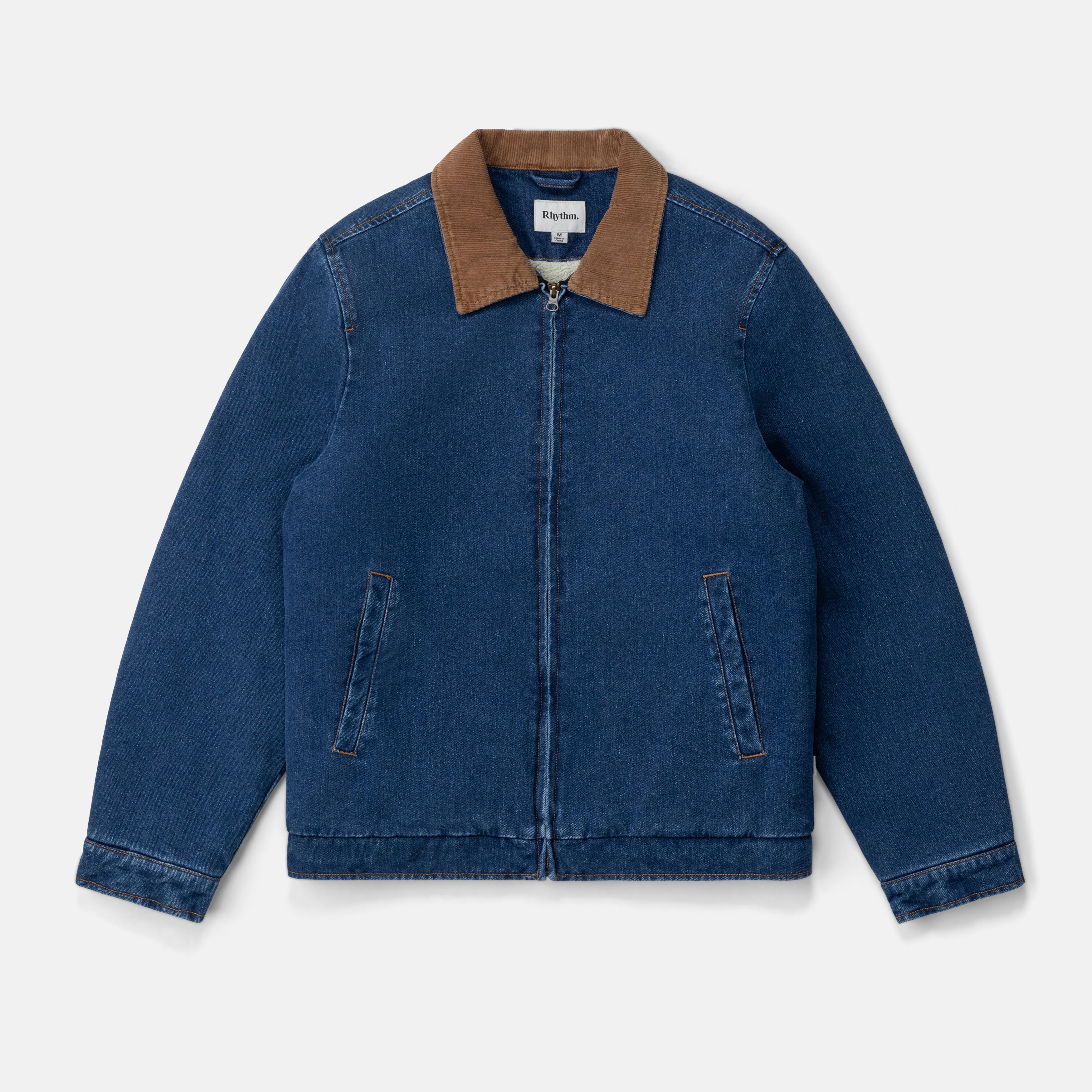 Rhythm - Washed Denim James Jacket - Blue Wash