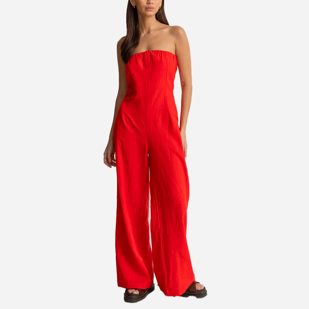 RHYTHM - MIMI JUMPSUIT - Red Sand