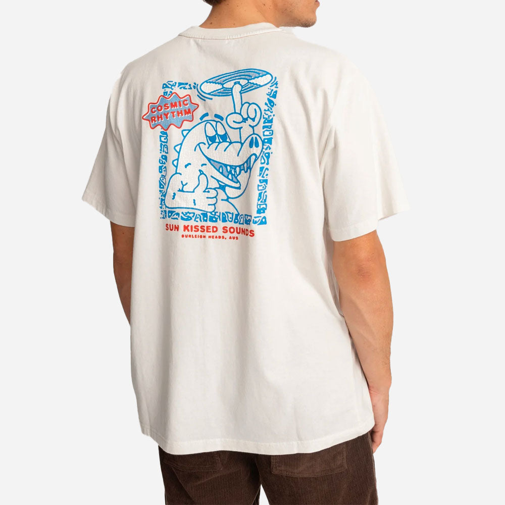 Rhythm - Sun Kissed Vintage SS T -shirt - Vintage White