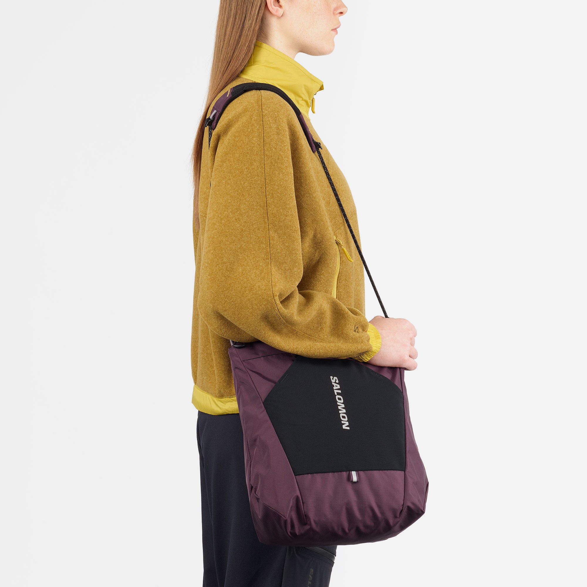 Salomon Sportstyle - ACS Packable Tote Bag - Plum Perfect / Rattan