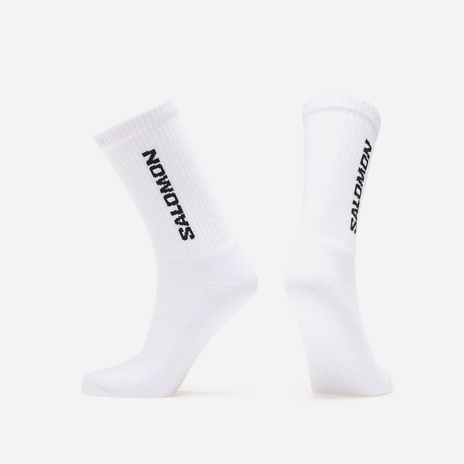 Salomon Sportstyle - Socks Everyday Crew 3 Pack - Black / White / Med Grey Melange