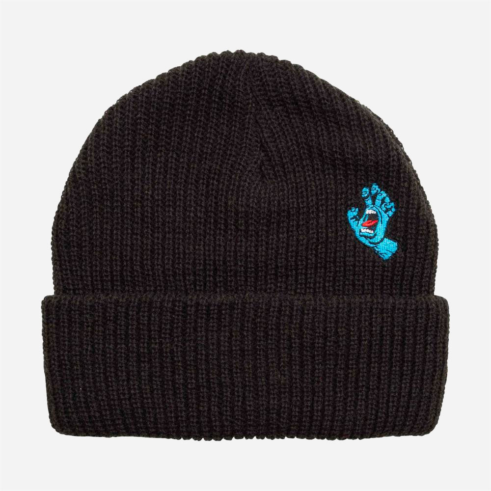 Santa Cruz - Screaming Mini Hand Beanie - Black