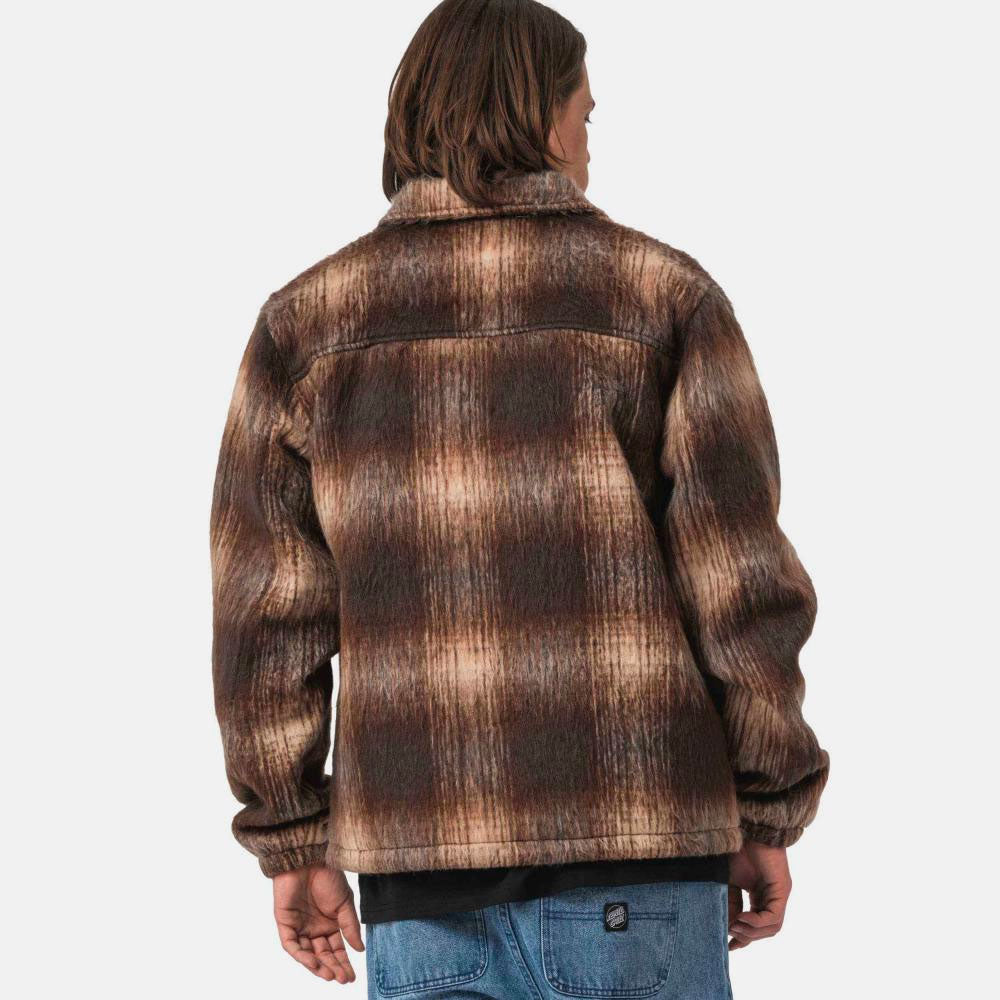 Santa Cruz Hideout Jacket - Brown Check