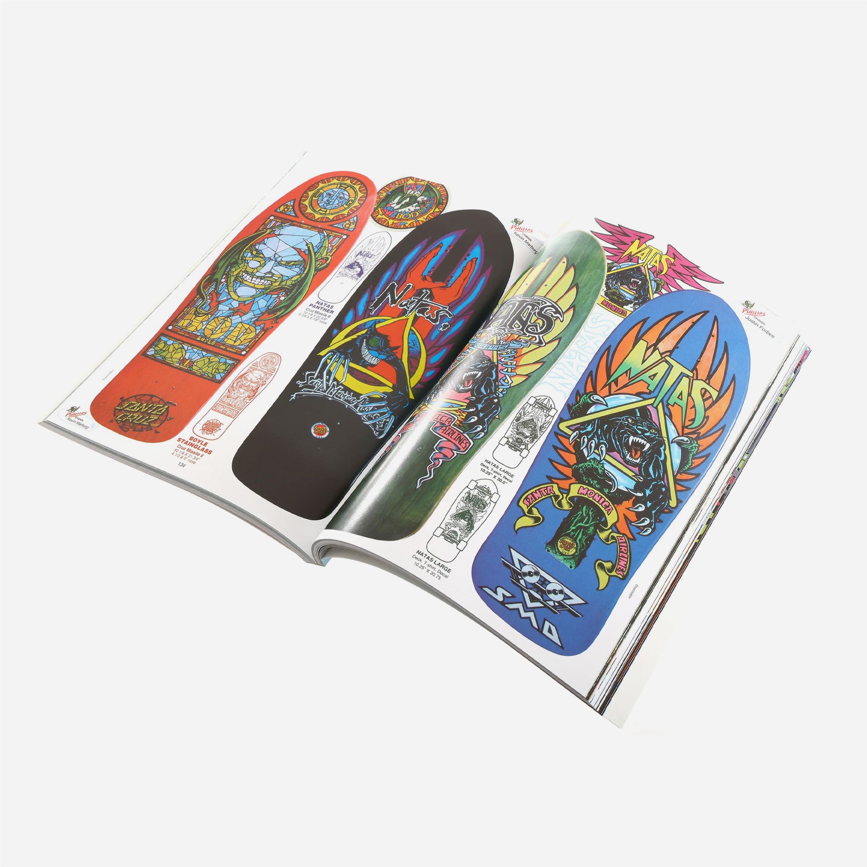 Santa Cruz - The Skateboard Art of Jim Phillips Book