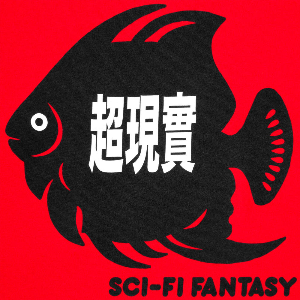 SCI-FI FANTASY - FISH POCKET TEE - Red