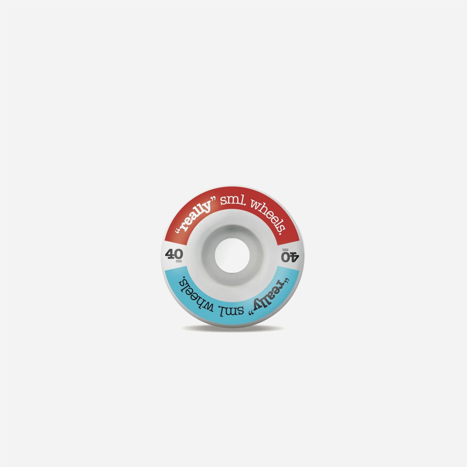 SML. Wheels - Really SML - Blue / Red