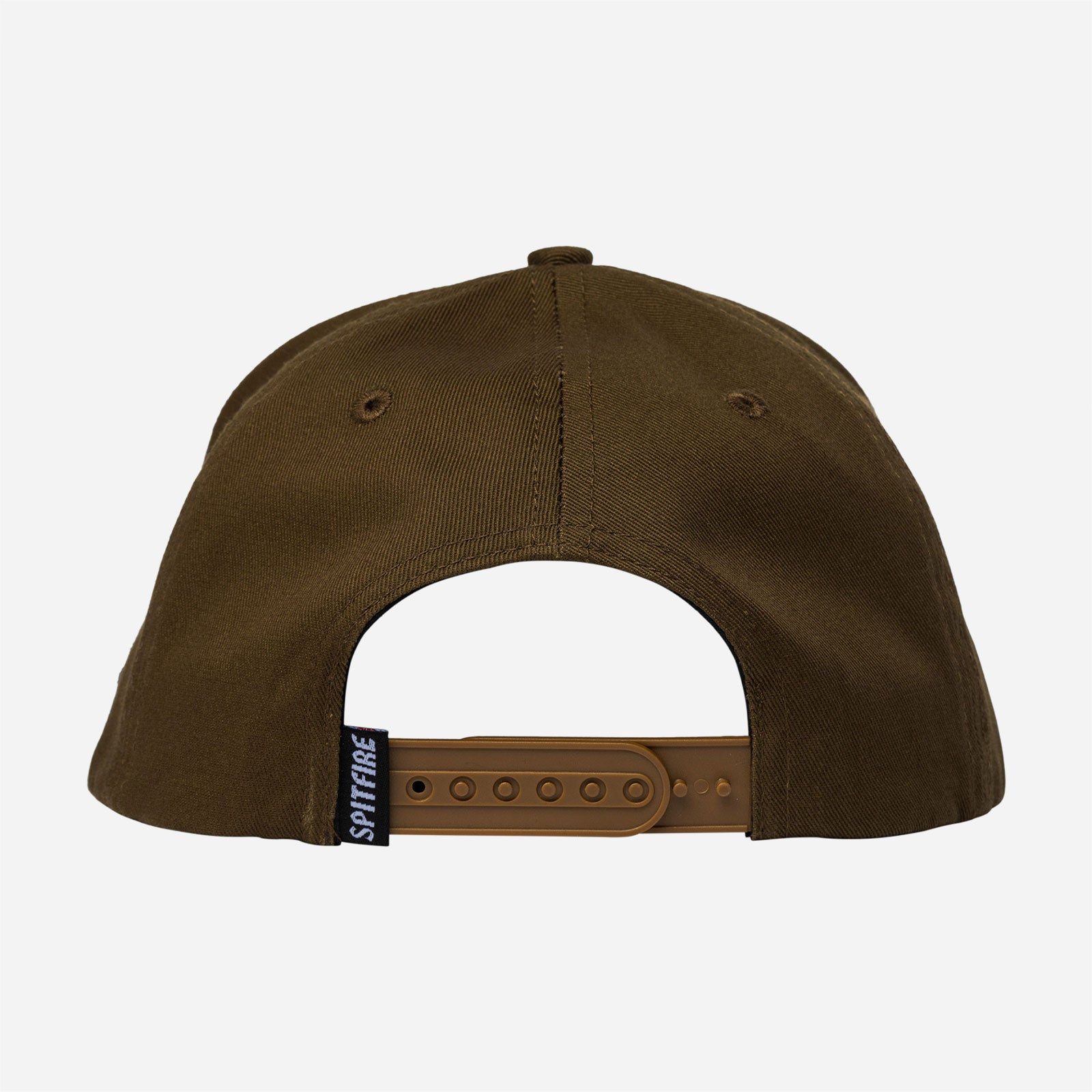 Spitfire - Bighead Fill Snapback Cap - Brown / Red