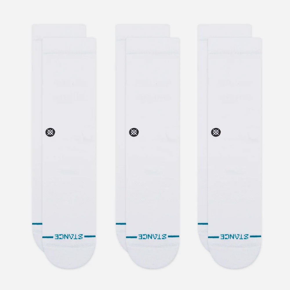 STANCE ICON 3 PACK - White