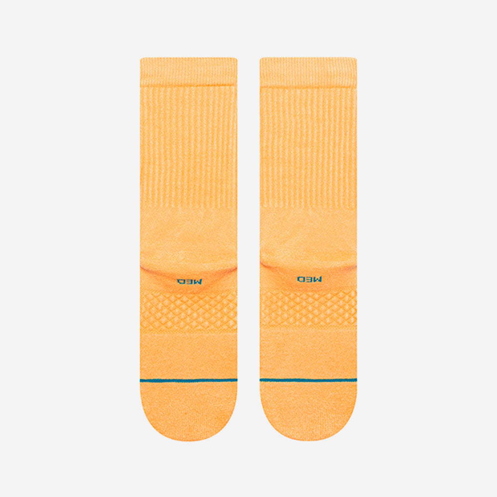 Stance - icon washed crew - peach
