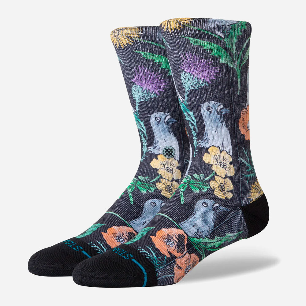 Stance - Just Flocked - Black