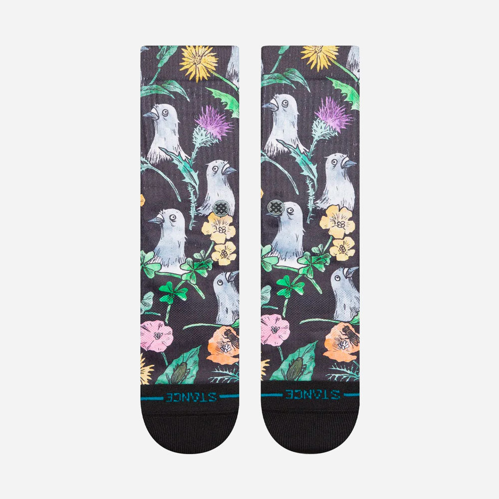 Stance - Just Flocked - Black