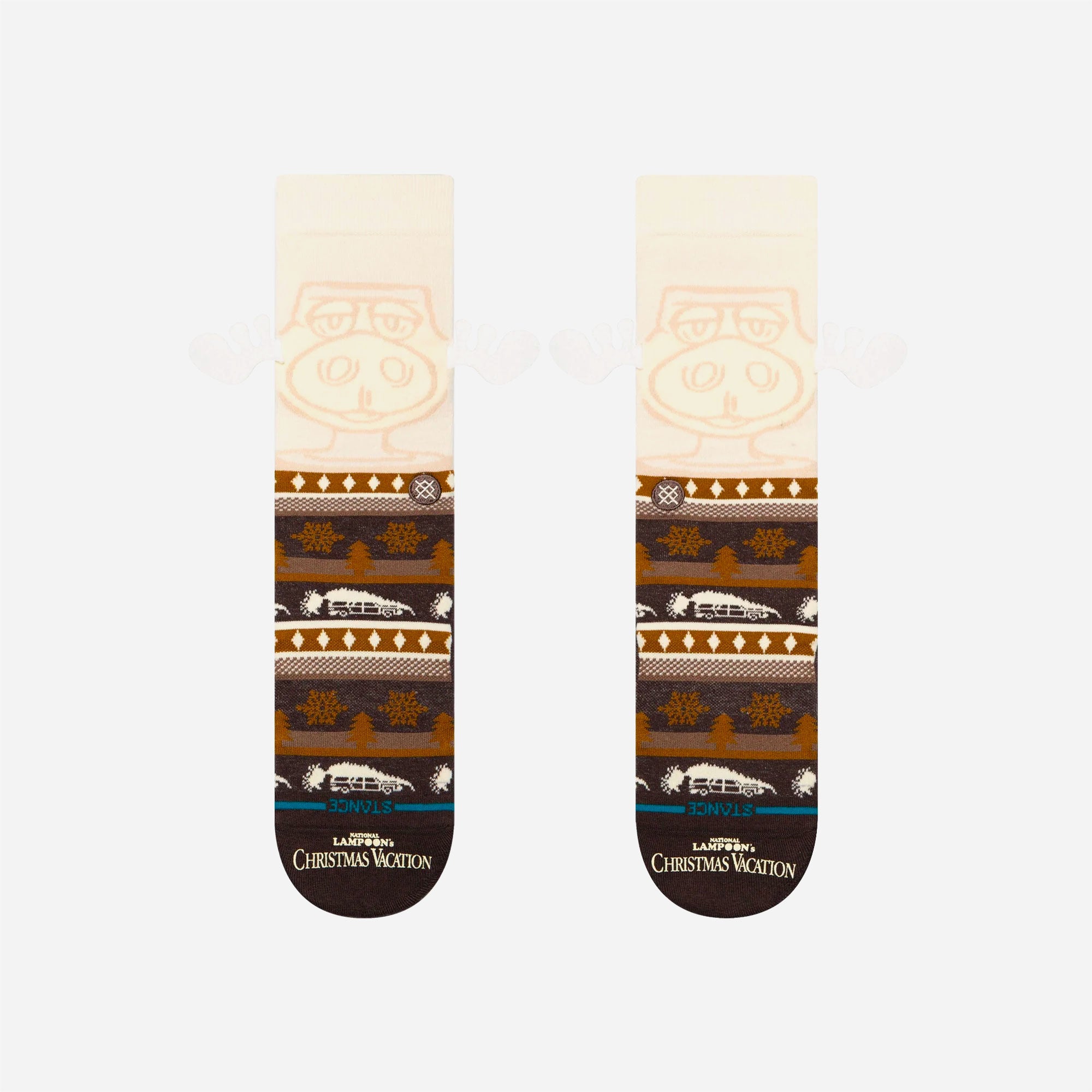 Stance - Have Some Eggnog Crew - Dark Brown