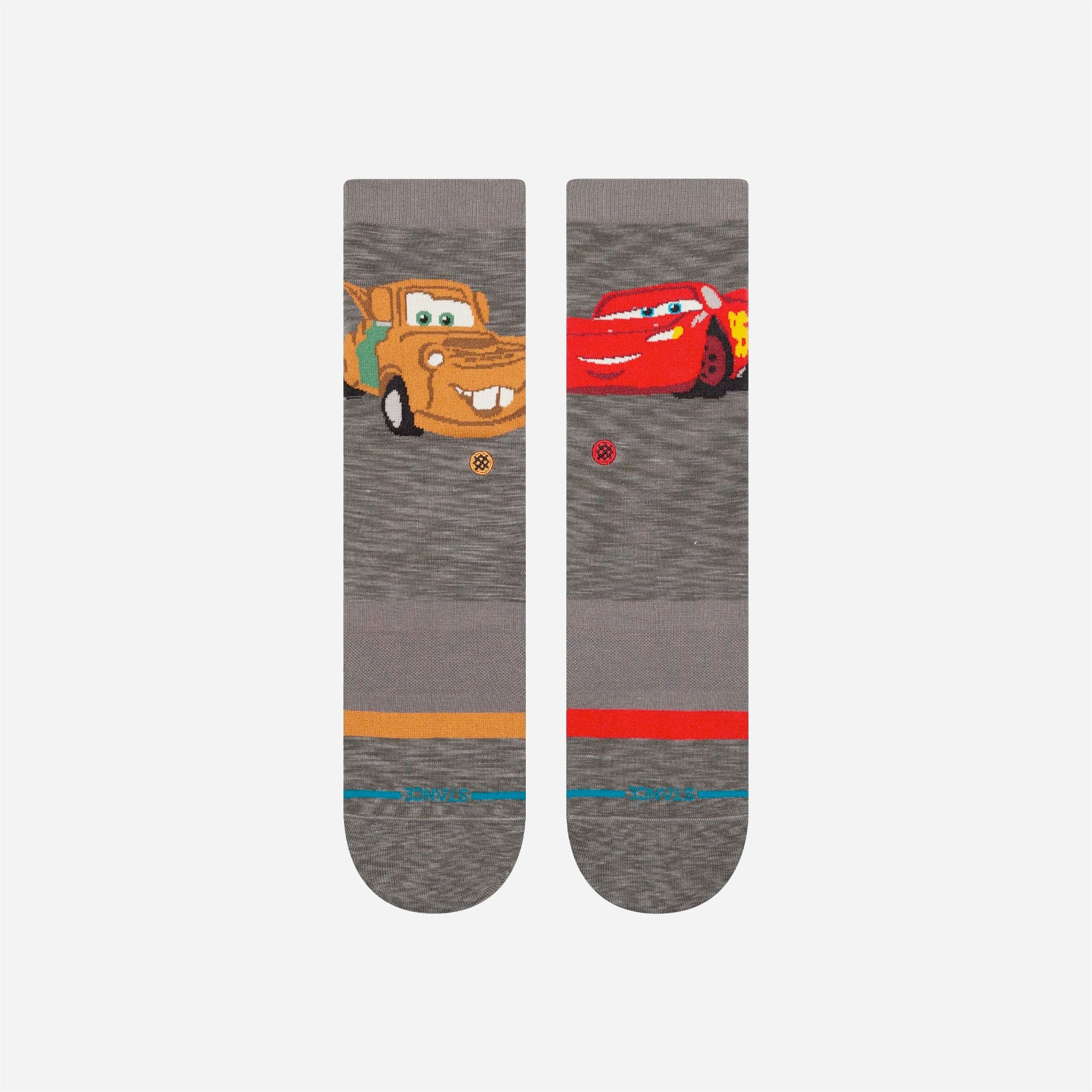 Stance x Disney Pixar - Kachow Kids Crew Sock - Dark Grey
