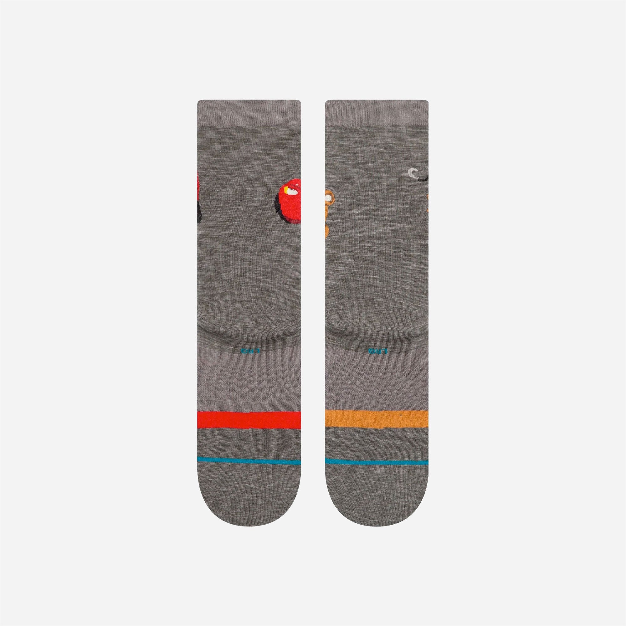 Stance x Disney Pixar - Kachow Kids Crew Sock - Dark Grey