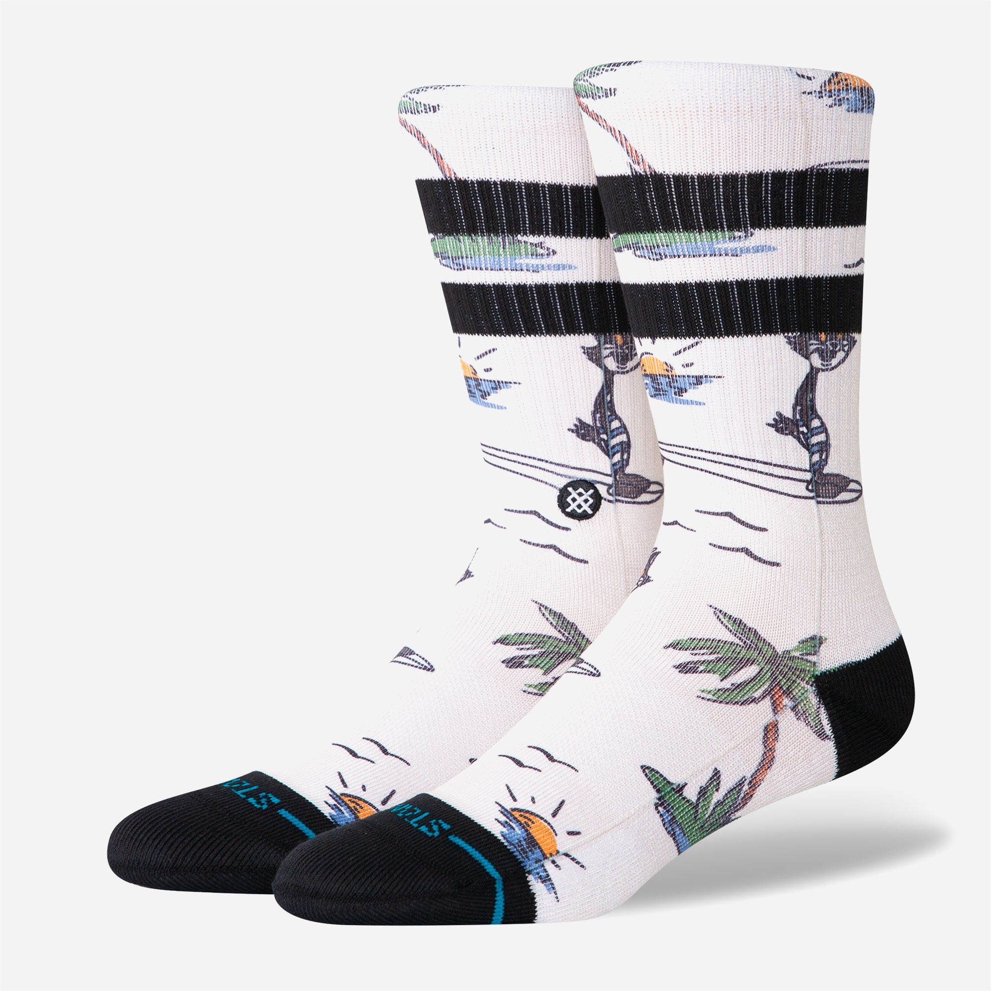 Stance - Kool Katz Surf Crew Socks - Canvas