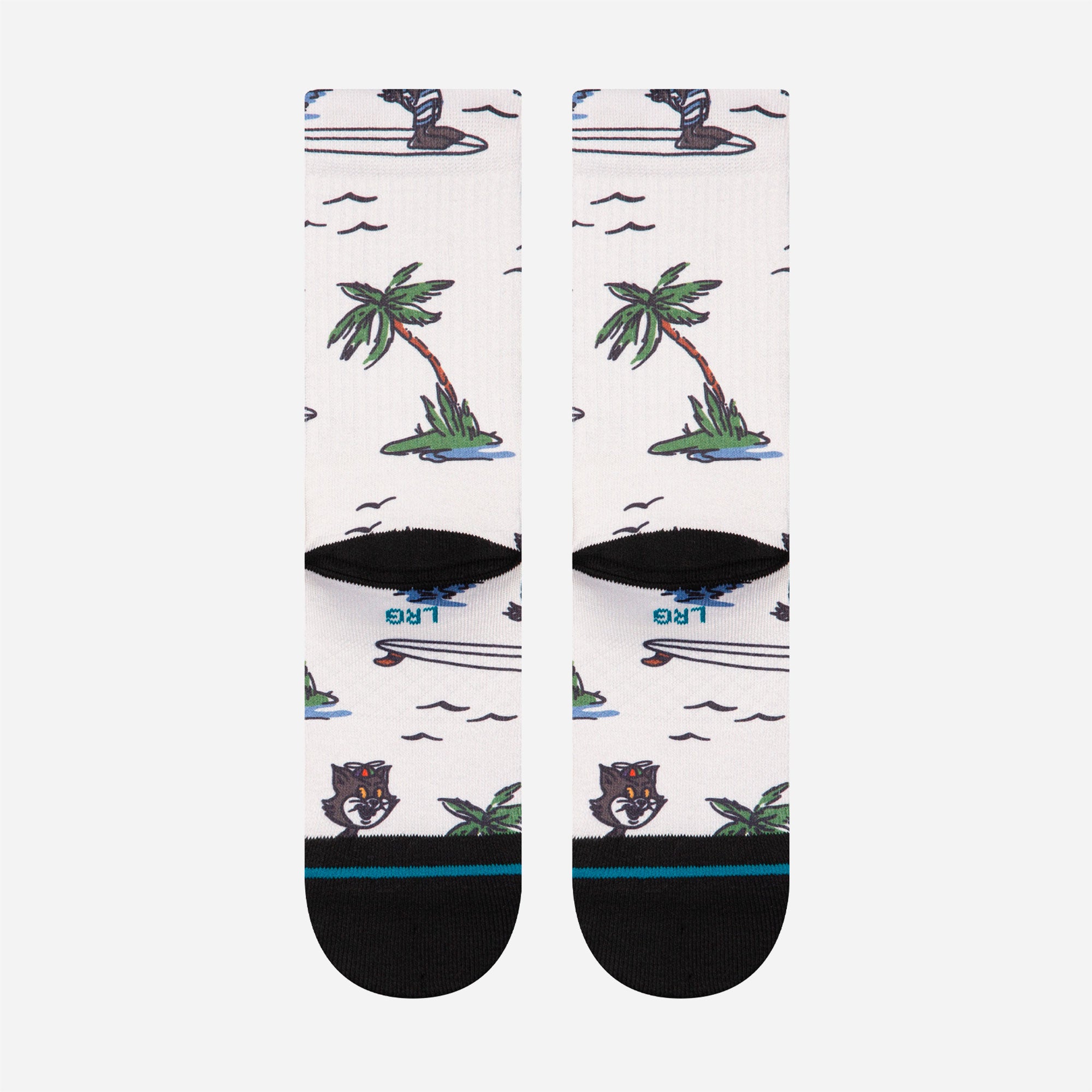 Stance - Stance - Kool Katz Surf Crew Socks - Canvas