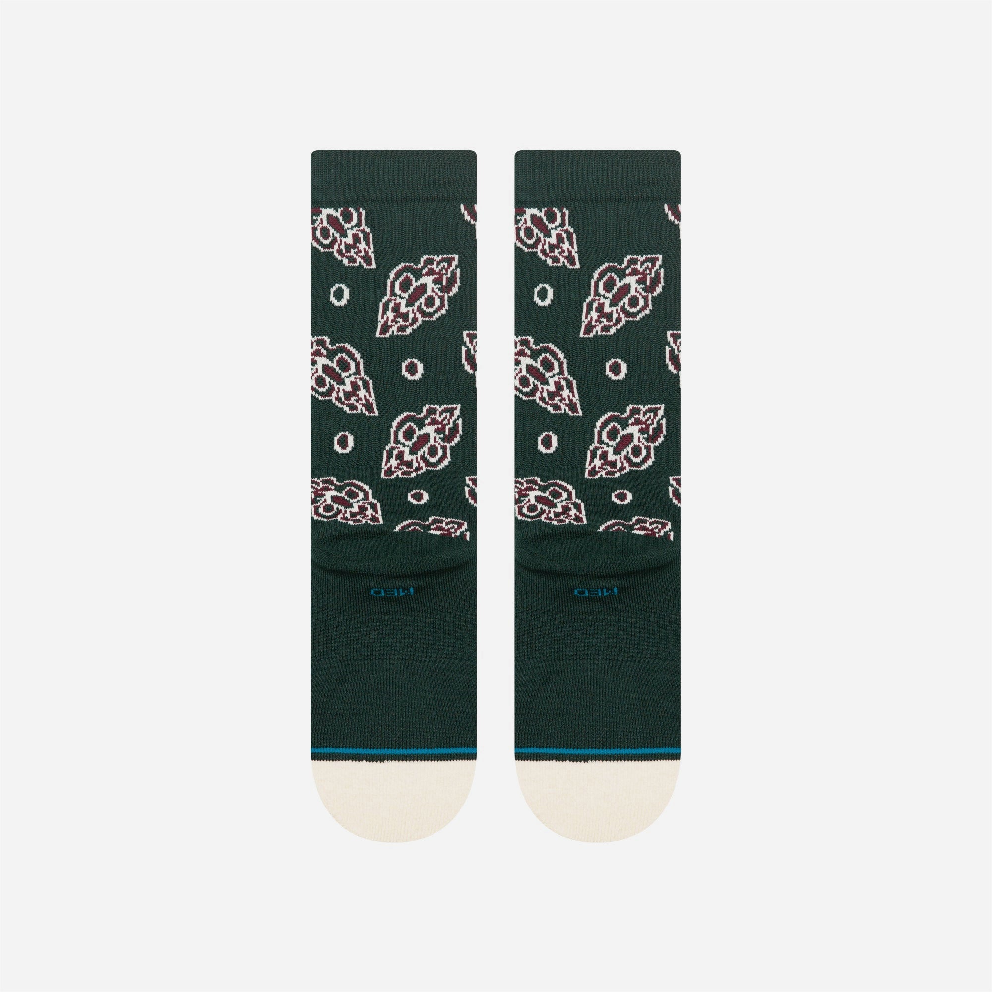 Stance - Pine Brocade Crew - Pine