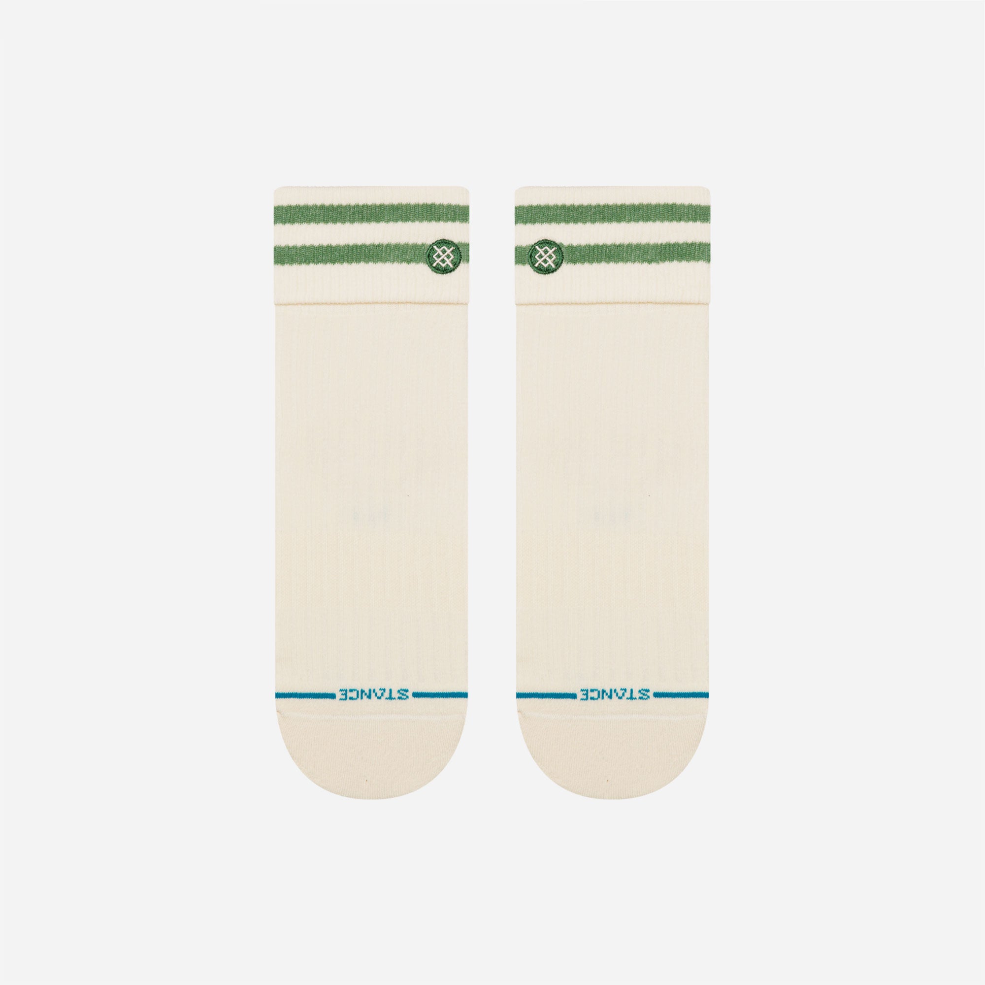 Stance - Roll Cuff Quarter - Green