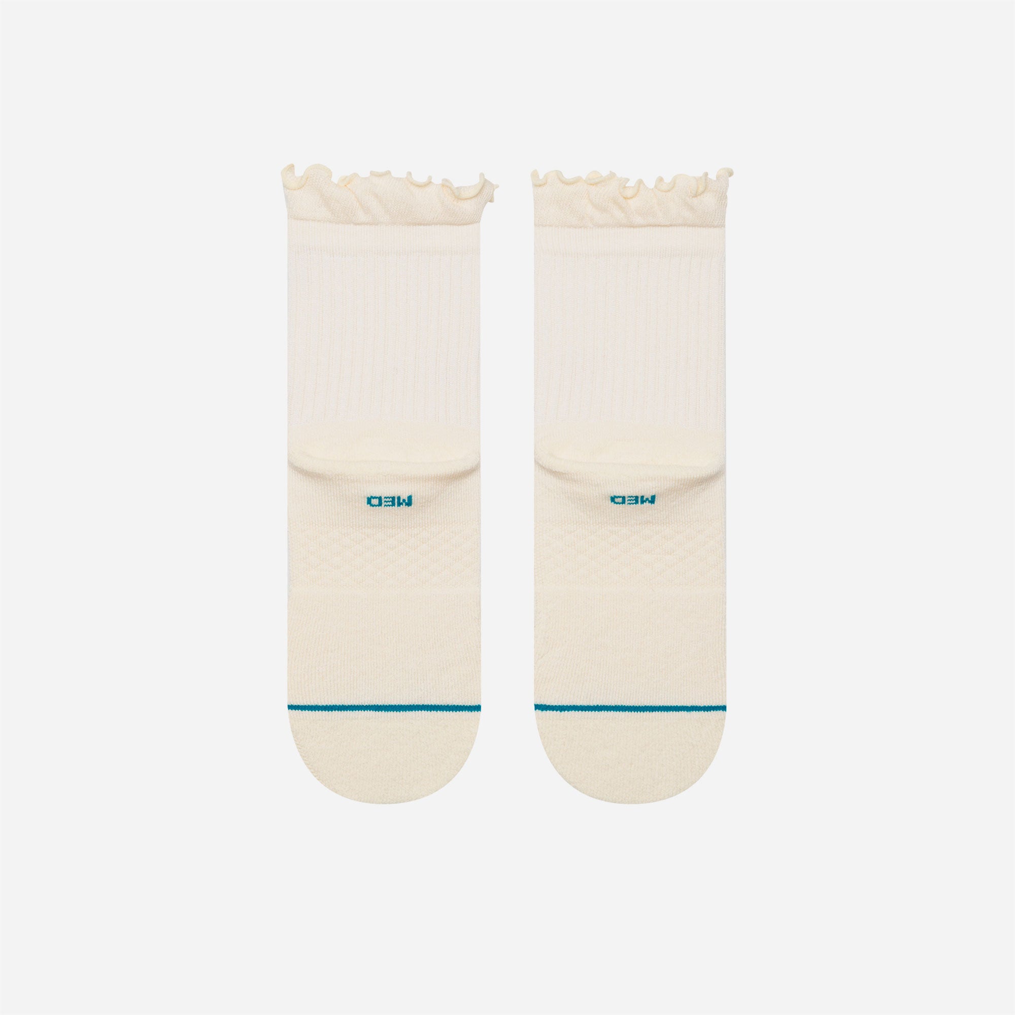 Stance - Ruffle Quarter Crew - Canvas