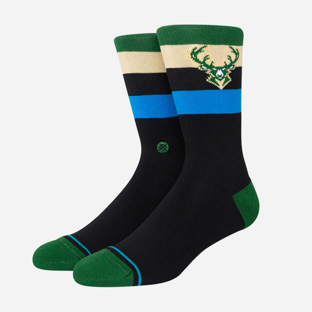Stance x NBA - Bucks St Crew - Dark Green