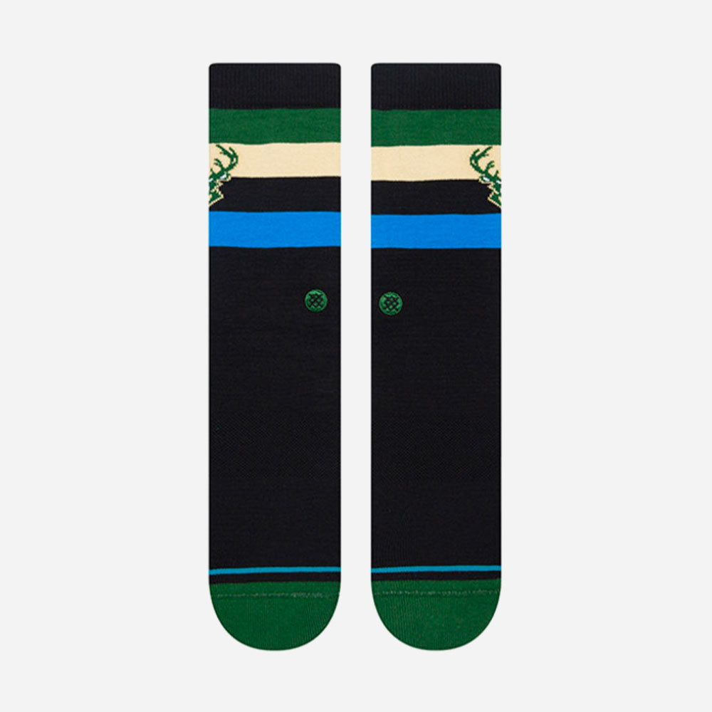 Stance x NBA - Bucks St Crew - Dark Green