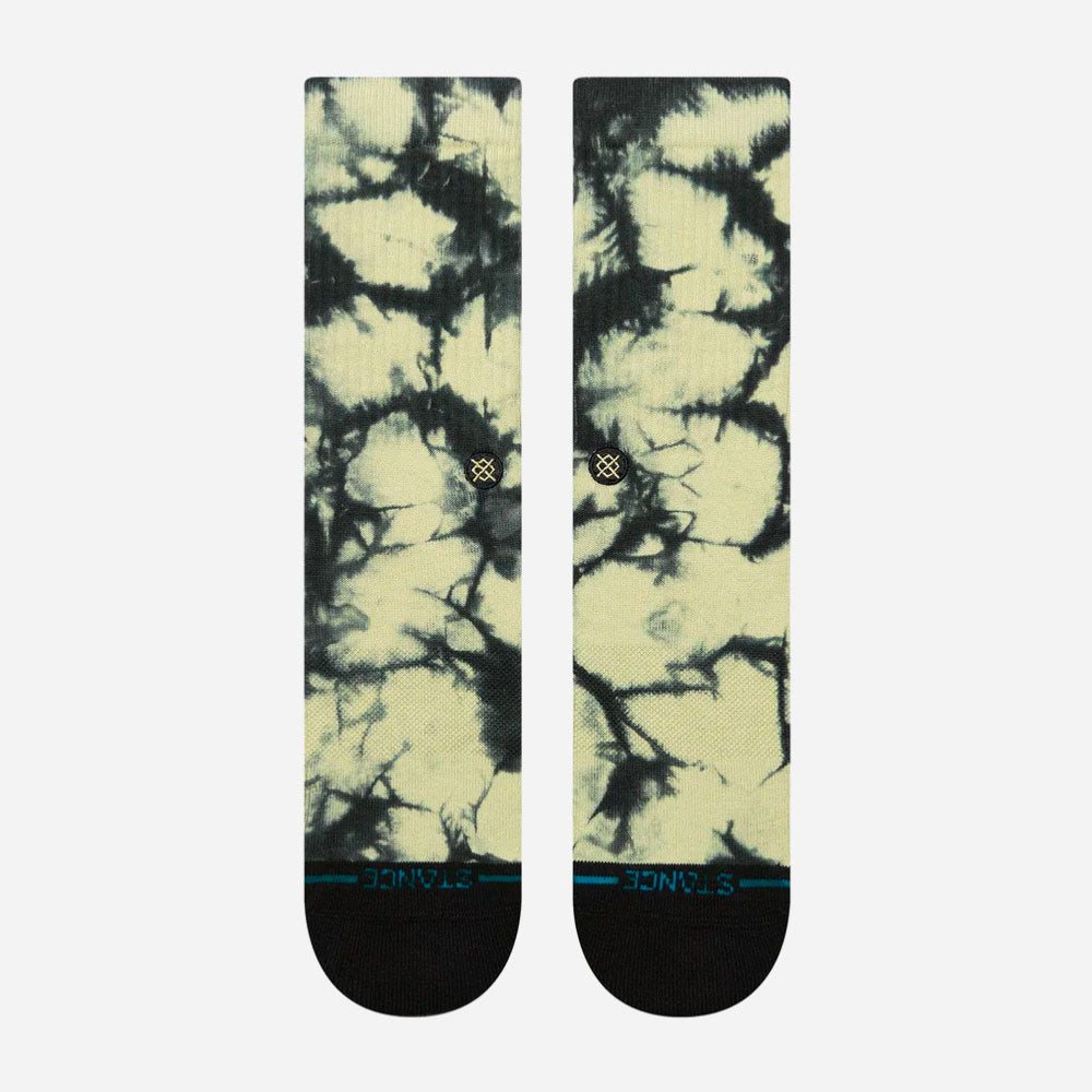 Stance - Well Worn Crew Sock - Green Black