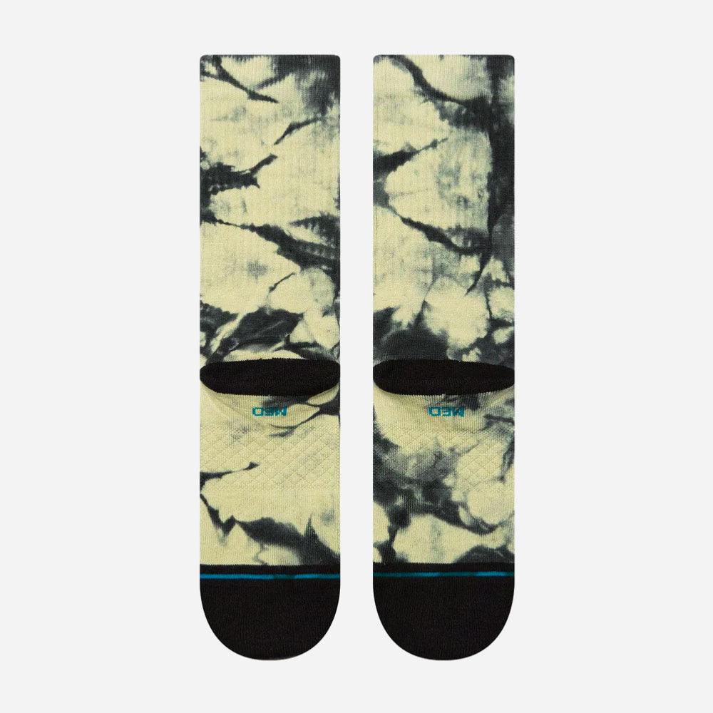 Stance - Well Worn Crew Sock - Green Black