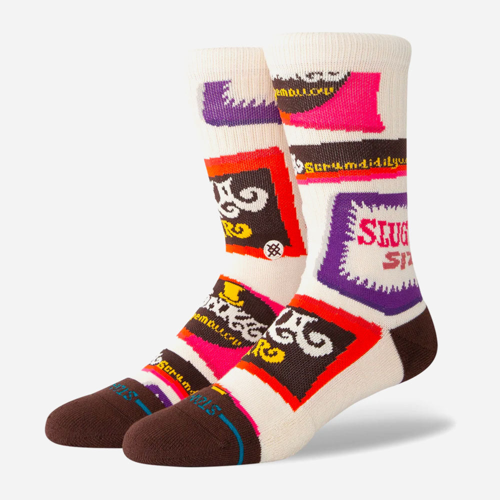 Stance - Wonka Bars Crew Sock - Brown