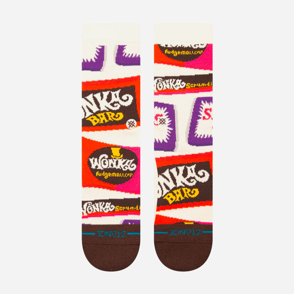 Stance - Wonka Bars Crew Sock - Brown